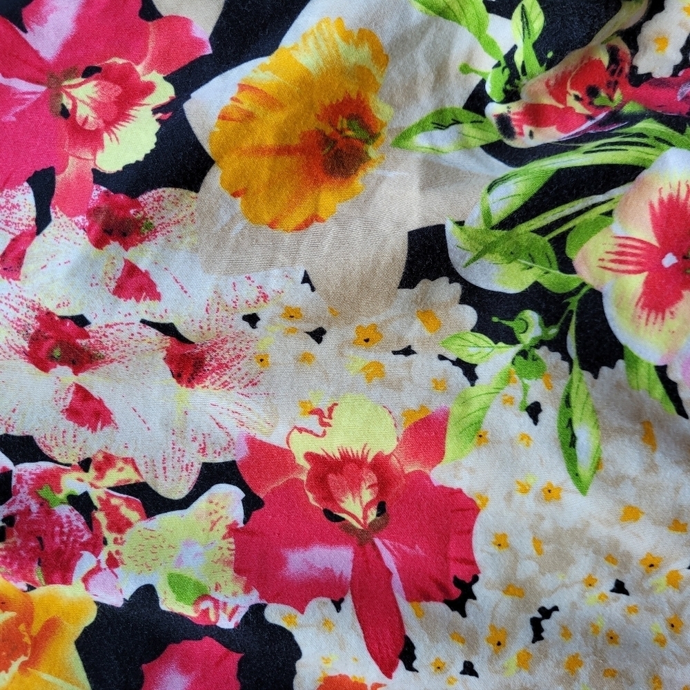 Lady Dutch Floral Cropped Pantsuit, VGUC, Sizes XL And 30 - Picture 14 of 14